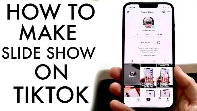 TikTok'ta slayt gösterisi nasıl yapılır