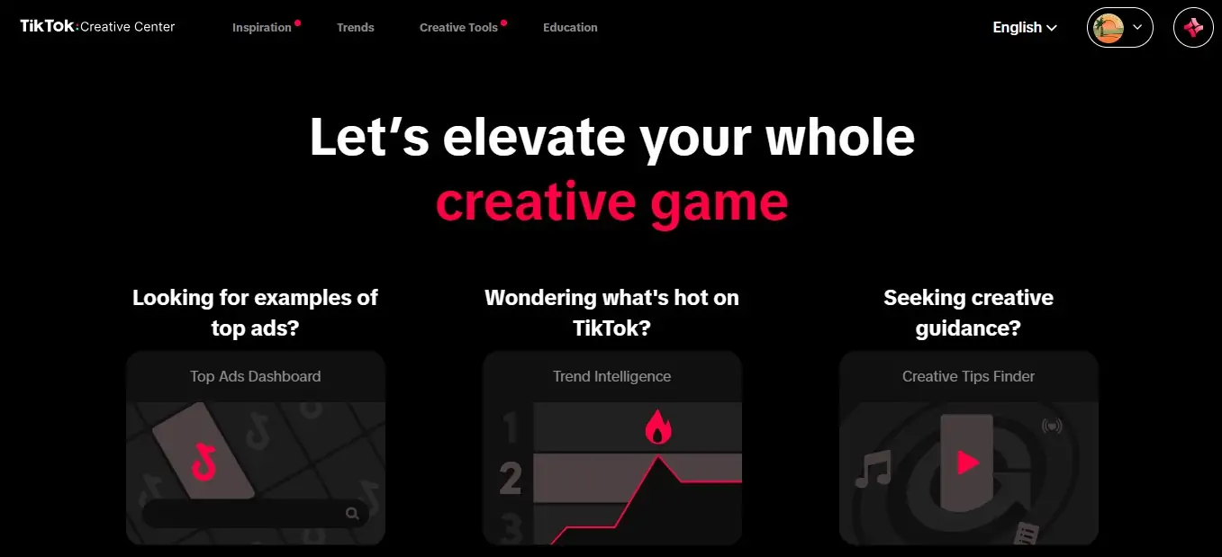 använd tiktok Creator Center